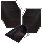 Set of 10 Jumbo Shoe Bags for Travel Non-Woven with Rope for Men and Women Large Shoes Pouch Storage Packing Organizers - Image 7