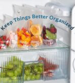 Quart Slider Storage Bags- 150 Count, Featuring Expandable Bottom, Zero BPA, Microwave-Safe(6 boxes of 25) - Image 6