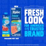 Ziploc Gallon Food Storage Freezer Slider Bags, Durable, 28 Count (Packaging May Vary) - Image 3