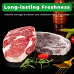 Vacuum Sealer Bags,50 PCS 6"×10" Textured Vacuum Sealing Bags,Commercial Grade, BPA Free, Heavy Duty,Great for Food Storage Meal Prep or Sous Vide Cooking. - Image 6