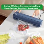 Vacuum Sealer Bags,50 PCS 6"×10" Textured Vacuum Sealing Bags,Commercial Grade, BPA Free, Heavy Duty,Great for Food Storage Meal Prep or Sous Vide Cooking. - Image 8