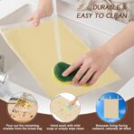 Beeswax Bread Bags for Sourdough, 2 Pack Reusable Bread Bag for Storage XL 17x13 Inch, Large Linen Bags for Homemade Sourdough - Keep Fresh, Freezer Safe - Image 6