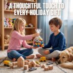 Horbin Cellophane Treat Bags 100 Pack with Twist Ties, 6×10 Inch Clear Cello Bags, Food-Grade Plastic Gift Bags for Cookies, Candy, Party Favors. - Image 7