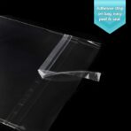Golden State Art, 100 Pack 10-7/16" x 13-1/4" Acid-Free Clear Sleeves Storage Bags - Fits 10X13 Prints, Photos, Clothing & T Shirts Self Seal - Image 6