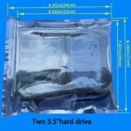 30pcs Large Anti Static Bags,Resealable ESD Bags 8.26x9.45in/21x24cm with Labels for Hard Drive SSD HDD and Electronic Device - Image 3