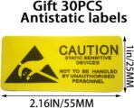 30pcs Large Anti Static Bags,Resealable ESD Bags 8.26x9.45in/21x24cm with Labels for Hard Drive SSD HDD and Electronic Device - Image 8