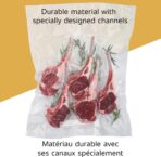 FoodSaver Custom Length Vacuum Sealer Bags Multipack, 5 Count Rolls for Airtight Food Storage and Sous Vide - Compatible with FoodSaver, 8 (2 Pack) and 11 (3 Pack) - Image 6