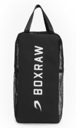 BOXRAW Lineal Glove Bag – Boxing Glove Storage with Ventilated Lining, Padded Interior & Water-Resistant Shell – For Sparring Gloves, Fight Night Travel, Gym Use – Black - Image 3