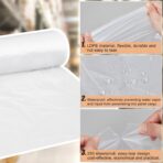 Pangda Plastic Pallet Cover Bags 60''l x 60''w 1.5 Mil (250 Bags/roll), Perforated Ldpe Pallet Top Sheeting, for Outdoors Temporary Dustproof Stacking Mat Warehouse Manufacture Truckload Shipments - Image 5