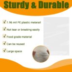 10 Count 40x60 inches large Clear Plastic Bag Giant Storage Bags Furniture Cover Plastic Bag for Moving Protection and Long Term Storage, Large Items Dustproof, Moistureproof (2 Mil) - Image 5