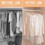 90 PCS Dry Cleaner Bags Plastic Clear 35.4 Inches,Garment Bags for Hanging Clothes Plastic Garment Bags Clear Clothes Covers Dry Cleaner Bags Hanging Dust-proof(60x90cm) - Image 5