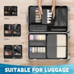 8 Set Packing Cubes for Travel,Luggage Organizers for Travel Accessories - Image 6