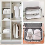 Vivinin 18 Pack Shoe Bags - 11.8in x 15.7in, Storage Bags for Packing, Travel Essentials for Men and Women - Image 8