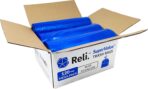Reli. SuperValue 33 Gallon Recycling Bags (120 Count) Made in the USA - Blue Trash Bags, 30-33 Gallon | Recycling, Garbage | 33Gal with 30Gal - 35Gal Capacity - Image 3