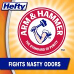 Hefty Small Garbage Bags, Flap Tie, Lavender & Sweet Vanilla Scent, 4 Gallon, 26 Count - Image 7