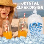 Perfect Stix- 20lb Ice Bags with Twist Tie Enclosure- Pack of 50ct - Image 6