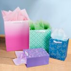 12 Pack Gift Bags Assorted Sizes and Designs, Gift Bags Bulk with Tissue Paper (5 Medium 8", 4 Large 11", 3 Extra Large 14") for Birthday, Baby Showers, Bridal Showers, Easter Day Any Occasion - Image 9