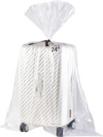 Wowfit 5 CT 36x50 inches Extra Large Clear Plastic Bags, Durable and Multipurpose, Transparent for Attic and Basement Storage (1.6 Mil Flat Bags, Includes 5 Ties) - Image 3