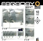 Faraday Defense 10pc Kit NEST-Z Faraday Bag EMP/Solar-Flare Prepper Ultra Thick - Military Grade Design, Superior Shielding Performance, Phones - Radios - Hard Drives - Tablets - Laptops Made in USA - Image 3