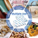 Silica Gel Packets, 20 Gram 15 Packs Dessicant Packets for Storage, Pure and Safe Silica Gel Desiccant Packs, Humidity Packs - Image 5