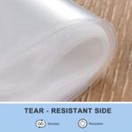 joybest 6 X 9 Inch (1000 Pcs) Clear Plastic Bags, Reclosable Zipper Poly Bags with Resealable Zip Top Lock for Cards, Envelopes, Prints Crafts - Image 5