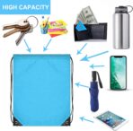 120PCS Drawstring Backpack,Drawstring Bags,Sport Bag Bulk Gym Cinch Bag Sack for Women Men Outdoor Sports,12 Colors (120PCS) - Image 5
