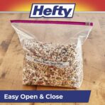 Hefty Slider Calendar Storage Bags, Gallon Size, 30 Count (Pack of 4), 120 Total - Image 8