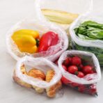 9527 Product 12" x 20" Clear Plastic Produce Bag Food Storage bag,350 bags one Roll (4 Rolls) - Image 5