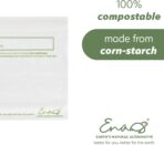 100% Compostable Food Storage Bags [Gallon 50 Pack] Eco-Friendly Freezer Bags, Resealable Bags, Heavy-Duty, Reusable, Off-White by Earth's Natural Alternative - Image 4