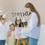 Glossy Iridescent Gift Bags 15 Pcs, 12.6x4.7x11 In Reusable Goodie Bags Bulk with Handles & Sturdy Base, Christmas Gift Bags for Birthday, Wedding, Holiday, Party,Thanksgiving - Image 5