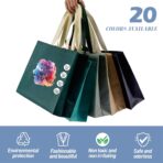 Custom Tote Bags 10/30/50/100 Pack - Shopping,Parties,Store,Advertisem - Promotional Items With Your Logo - Image 3