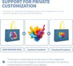 Custom Tote Bags 10/30/50/100 Pack - Shopping,Parties,Store,Advertisem - Promotional Items With Your Logo - Image 7