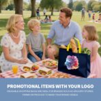 Custom Tote Bags 10/30/50/100 Pack - Shopping,Parties,Store,Advertisem - Promotional Items With Your Logo - Image 8