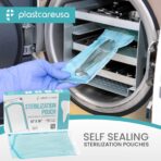 200 10"x16" Large Sterilization Pouches to Sterilize and Autoclave Instruments - Image 3