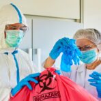 C CRYSTAL LEMON Biohazard Waste Bags, 10 Gallon (24 x 24 Inches), 50-Pack – Heavy-Duty Red Medical Waste Disposal Liners for Healthcare, Laboratories & Veterinary Use - Image 6