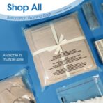 Spartan Industrial - 11” X 14” (200 Count) Self Seal Clear Poly Bags with Suffocation Warning for Packaging, T Shirts - Permanent Adhesive - Image 8