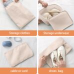 Packing Cubes for Travel - 8 Set Luggage Organizer Bags for Family, Mesh Breathable Travel Packing Cubes for Suitcases Durable Travel Essentials Bags Set - Image 6