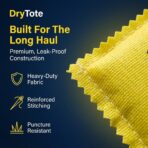 DryTote Rechargeable Desiccant Pack, Ultimate Moisture Absorption, Color Change Indicator, Safe Storage Protection, Large Capacity 200 Gallons, 100g, Yellow - Image 6