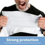 Metronic White Poly Mailers 14.5x19 100 Pack, Large Shipping bags Self-Seal Shipping Envelopes , Packaging Envelope for Small Business, Boutique, Clothing - Image 3