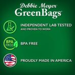 Debbie Meyer, GreenBags 32-Pack (16M, 8L, 8XL) | Reusable Storage Bags Keeps Fruit, Vegetables, Produce, Cut Flowers Fresh Longer, Kitchen & Fridge Preservation Solution, BPA Free, Made in the USA - Image 7
