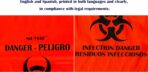 Biohazard Bags Small with Strong Adhesive Strip for Lab,Tattoo Parlors, Clinics and Home,Rip Proof,1.57 Mil,50 Count - Image 6