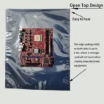 Anti Static Bags,20pcs 16x20in Open Top Extra Large ESD Shielding Bags,Anti-static Bag for Large Motherboard,GPU,Graphics Card and Electronic Device - Image 5