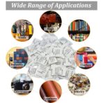 Silica Gel Packets, 50PCS 5 Gram Premium Transparent Desiccant Packs for Storage, Moisture Absorbers for Control Absorbing, Desiccant Dehumidifiers Bags for Electronics, Clothes Shoes, Jewelry, Spices - Image 8