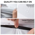 KKBESTPACK Poly Mailers Shipping Envelope Self Sealing Bags (12x15.5 100pc) (PM100), White - Image 5