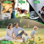 Small Trash Bags 1.2 Gallon, Biodegradable Gallon Waste Bag, Mini Compostable Strong Bathroom Wastebasket Can Liners Garbage Bags for Home Office Kitchen Fit 5 Liter 5L, 1 Gal, White - Image 10