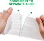 Trash Bag 30 Gallon, 10 Count, Big Garbage Bags, No Flaps/Ties,Thickness, 78x88cm,33.5g/pc, Unscented, Black - Image 6