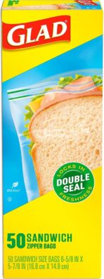 Glad Sandwich Zipper Bags CLO 57263 - Image 9
