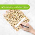 Bonsenkitchen Precut Vacuum Bags 100 Quart 8" x 12", BPA Free, Commercial Grade Textured Food Sealer Bag, Thick Embossed Bags for Storage and Sous Vide Cooking VB3205 - Image 5