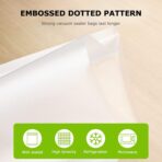 Bonsenkitchen Precut Vacuum Bags 100 Quart 8" x 12", BPA Free, Commercial Grade Textured Food Sealer Bag, Thick Embossed Bags for Storage and Sous Vide Cooking VB3205 - Image 9