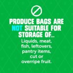 Ziploc Food Storage Produce Bags, Seal Top to Keep and Control Moisture, 50 Bags Total - Image 6